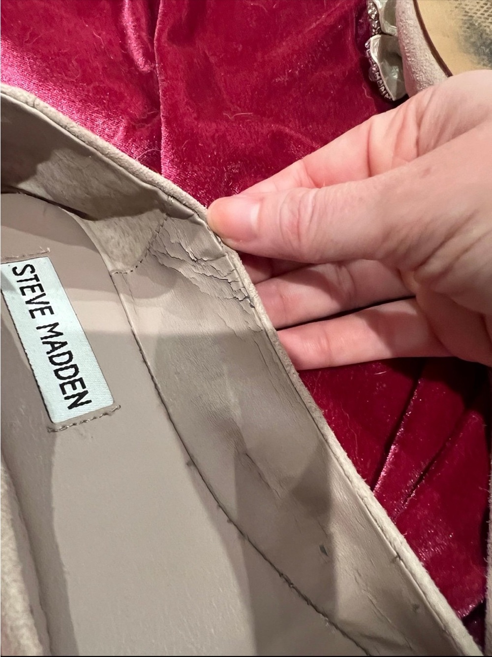 Steve Madden Crystal Bow Flats - Picture 6 of 6
